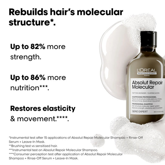 L'Oréal Professionnel Absolute Repair Molecular Sulfate-Free Shampoo