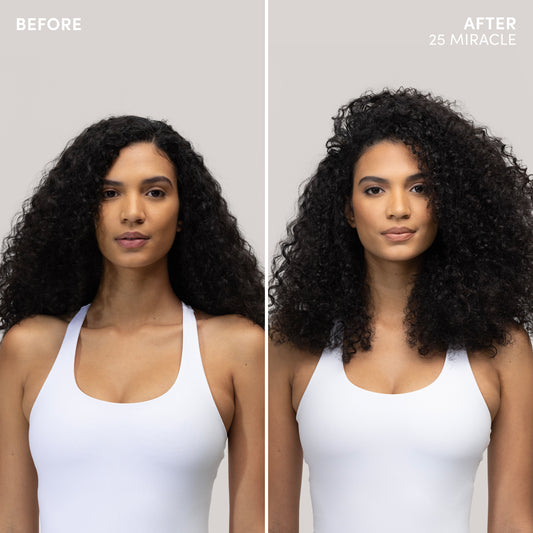Mizani Leave-In Conditioner, For All Hair Types and Textures, Infused with Coconut and Fennel Seed Oil, 25 Miracle Milk