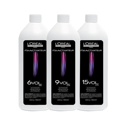 L'Oréal Professionnel DIAActivateur Developer – 6, 9, 15 Volume options for professional hair color